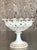 Vintage Regency Reticulated Pierced Porcelain Compote For Sale - Image 4 of 8