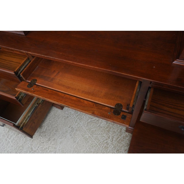Wood Lexington Bob Timberlake Cherry Desk W. Hutch For Sale - Image 7 of 18