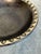 1960s Plate Bowl With White Rim and Carved Pattern Denmark Mid-Century Modern 1960s For Sale - Image 5 of 10