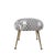 1950s Mid-Century Black and White Geometric Footstool, Italy, 1950 For Sale - Image 5 of 9