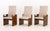 Lane Furniture Lane "Pueblo" Grey Boucle Upholstered Walnut Dining Chairs, 6 For Sale - Image 4 of 17