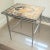 Grand Tour Neo Classic Pierta Dura Mosaic Table Top and Steel Table Base For Sale - Image 3 of 6