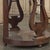 Empire Demilune Lyre Console in Mahogany With St. Anne Marble Top For Sale - Image 9 of 18