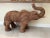 African Vintage Wicker Rattan Style Elephant For Sale - Image 3 of 8