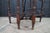 Antique William & Mary Style Oak Oval Drop Leaf Gateleg Side Table For Sale - Image 10 of 12