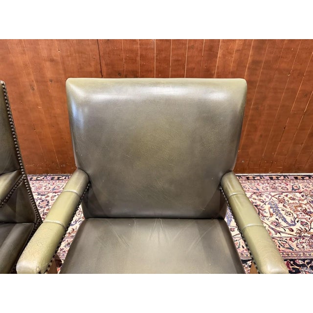 English Desk Chairs, Set of 2 For Sale - Image 5 of 15