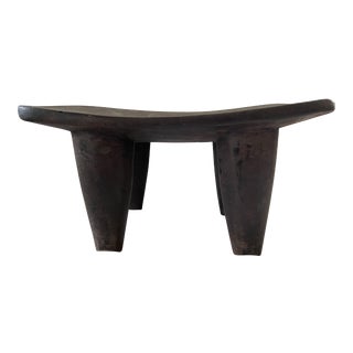 Old African Senufo Wood Milk Stool I. Coast For Sale