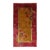 1930s Chinese Art Deco Hand-Knotted Red & Golden Wool Rug For Sale
