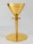 Mid-Century Modern Mid-Century Modernist Religious Gilt Sterling Silver and Brass Chalice For Sale - Image 3 of 12
