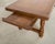 Country English Provincial Walnut Farmhouse Trestle Dining Table 8 Ft. For Sale - Image 9 of 18