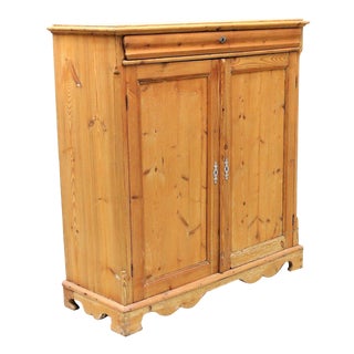 1800s Swedish Pine Sideboard For Sale