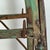 Green Rare & Marvelous 19th Century Primitive Hand Hewed & Forged Wood & Iron Sled, in Green & Red For Sale - Image 8 of 16