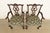 1920s Romweber Antique Chippendale Carved Mahogany Armchairs, Pair For Sale - Image 5 of 13