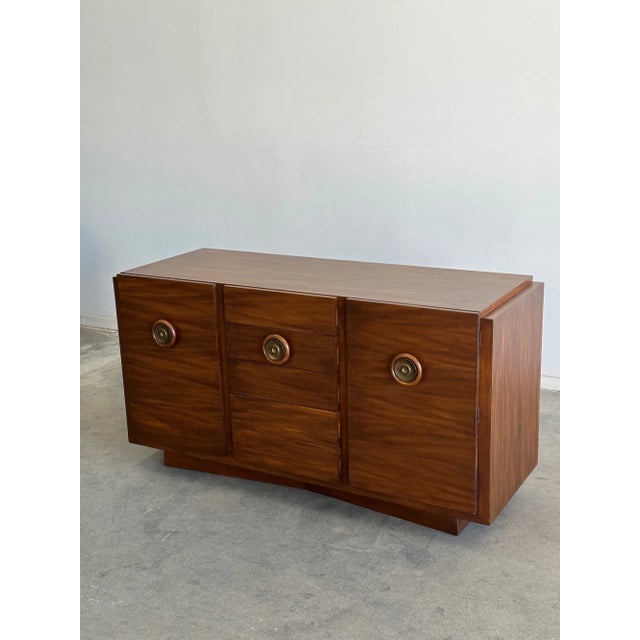 1970s Gilbert Rohde Style Credenza For Sale - Image 10 of 12