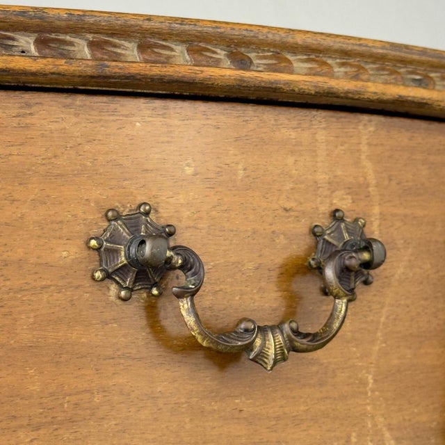 Vintage Wooden Nightstand, Italy, 1950s For Sale - Image 17 of 18
