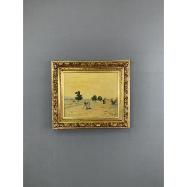 Paul Emile Felix Raissiguier, Landscape, Late 19th Century, Oil on Canvas For Sale - Image 3 of 13