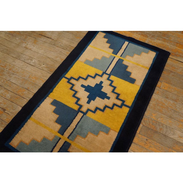 Art Deco 1920s Chinese Art Deco Rug For Sale - Image 3 of 9