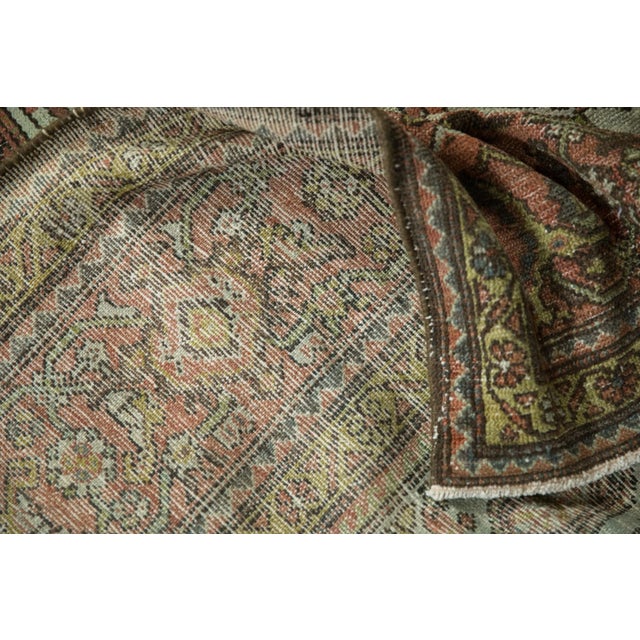 Old New House Vintage Distressed Hamadan Carpet - 10'2" X 15'7" For Sale - Image 4 of 12
