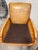 1990s Art Deco Style Leather & Velvet Club Chairs - A Pair For Sale - Image 5 of 10