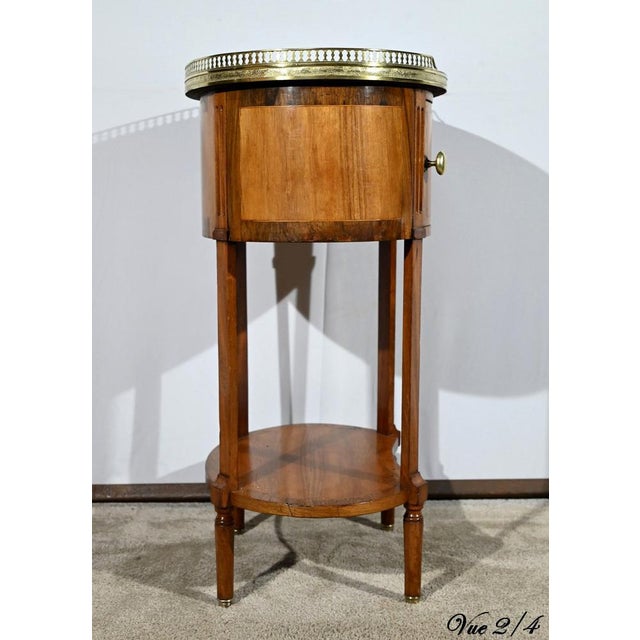 Small Table Drum in Walnut and Mahogany For Sale - Image 15 of 18