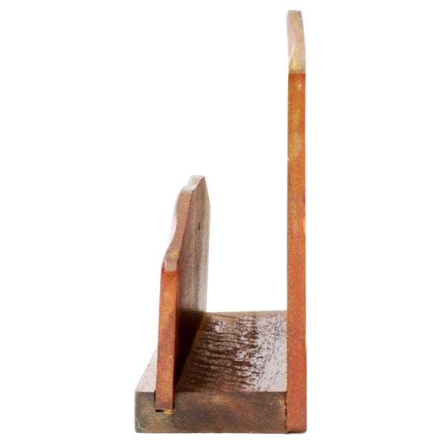 American Midcentury Americana Wall-Hung Letter / Mail or Napkin Holder For Sale - Image 3 of 3