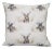 20” Stag Patterned Square Pillow For Sale