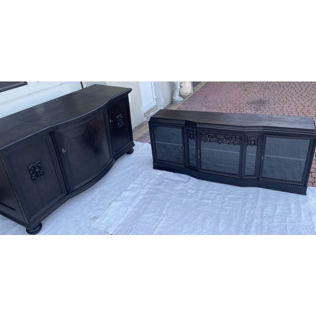 Neo-Renaissance European Buffet, 1900s, Set of 2 For Sale - Image 17 of 18