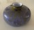 1980s 1980s Lavender Murano Style Art Glass Vase For Sale - Image 5 of 5