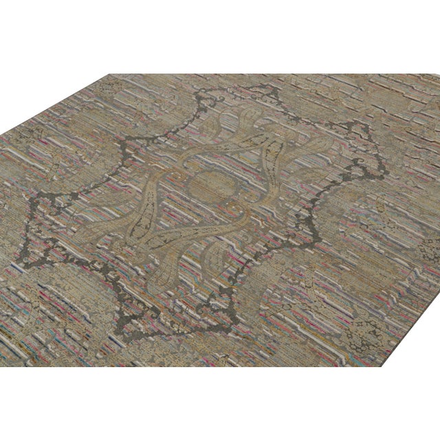 Rug & Kilim Rug & Kilim’s Classic Style Rug With Polychromatic Patterns For Sale - Image 4 of 7