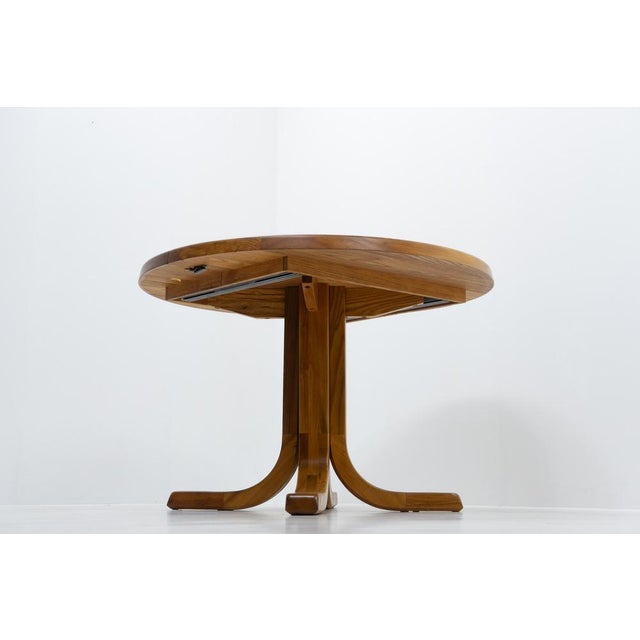 1970s Vintage T40 Dining Table by Pierre Chapo, 1970s For Sale - Image 5 of 16