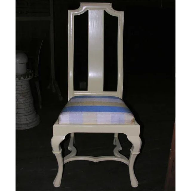 Queen Anne Asian Style Queen Anne Side Chair For Sale - Image 3 of 8