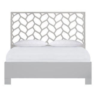 Silas Standard Bed King - Light Gray For Sale