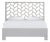 Silas Standard Bed King - Light Gray For Sale
