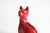 Red Ceramic Cat by Aldo Londi for Bitossi, Italy, 1960s For Sale - Image 6 of 18