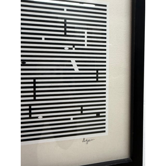 Yaacov Agam Original Double Metamorphosis Lithograph, Hc 7/9 Signed For Sale - Image 10 of 15