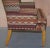 Wingback Armchair in Kilim Wool Upholstery with Beech Frame For Sale - Image 14 of 18