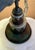 Here is a fantastic Art Deco bulbous milk glass light fixture with a traditional curved skyscraper shape to the glass and...