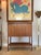 A Vintage Danish Drop Front Bar Cabinet, Circa 1960s. Petite For Sale - Image 11 of 12
