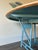 1950s Heywood-Wakefield Drop Leaf Dining Table, Refinished in Coastal Aqua For Sale - Image 9 of 10