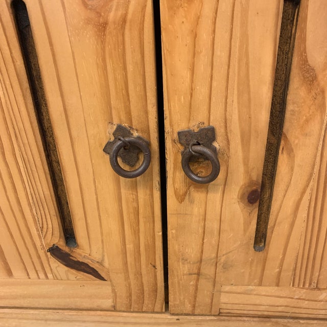 Rustic Pine Bookshelf Made in Mexico Chairish