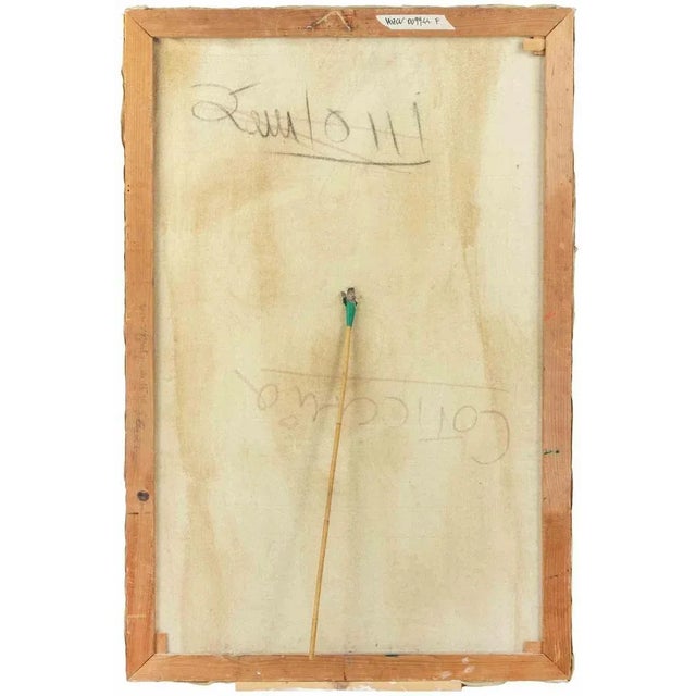 Sandro Chia, Fantastic Composition, Mixed Media, 1960s For Sale - Image 6 of 7