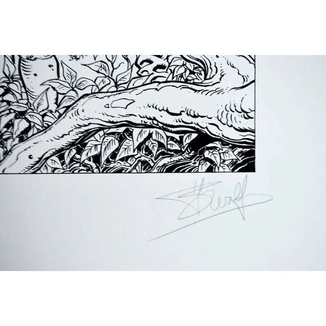 Yves Swolfs, Dampierre, 1992, Silkscreen For Sale - Image 7 of 11