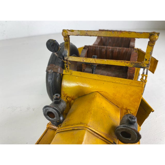 American Mid Century Vintage Handmade Antique Automobile Model. For Sale - Image 3 of 10