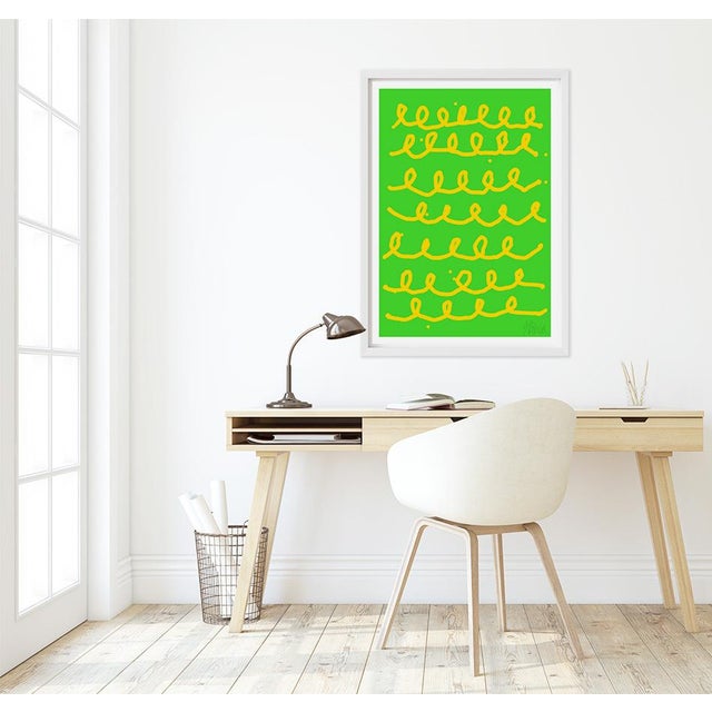 Take home this train ride and enjoy the merriment of every bumpy, colorful moment. Making this bright, animated pattern...