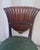 Late 20th Century Attributed Maitland Smith Mahogany Fan Back Dining Chairs - A Pair For Sale - Image 16 of 17