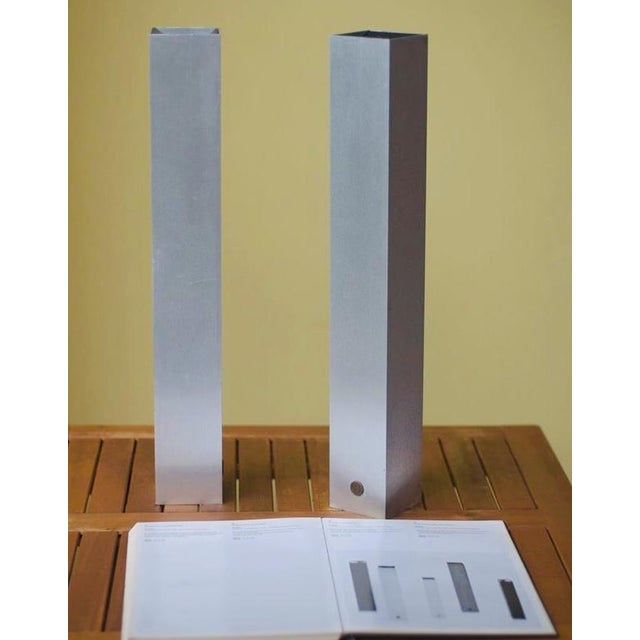 Grey Ponza Ashtrays by Bruno Munari for Danese Milano, Italy, 1958, Set of 2 For Sale - Image 17 of 17