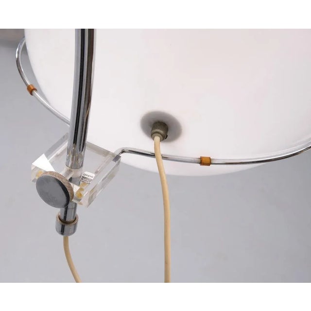 1970s Large Gepo Amsterdam Wall Arc Lamp, 1970s For Sale - Image 5 of 11