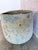 Pair of Large 20th Century Pitted Limestone-Finish Terra Cotta Planters For Sale - Image 9 of 14