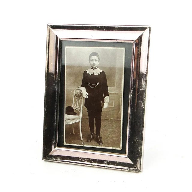 Metal Art Deco Frame, Belgium, 1950s For Sale - Image 7 of 7