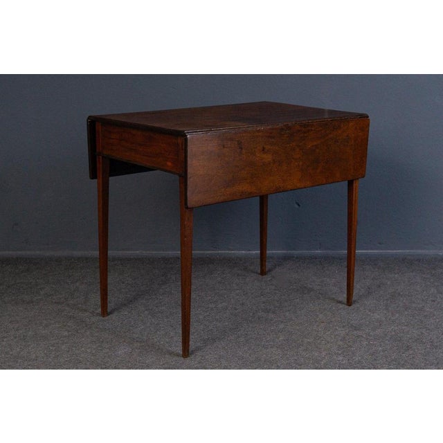 Brown Biedermeier Game or Side Table For Sale - Image 8 of 17
